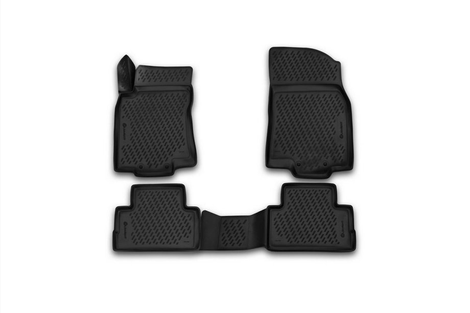 Nissan Qashqai 2014-2021 3D Gummimatten für Innenraum (4 Stk, Novline) (J11F) Europäische Ausführung Foto 1