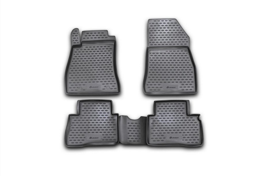 Nissan Juke 2010-2019 Gummimatten (Clip R/N) für Innenraum (4 Stk, Novline) Foto 1