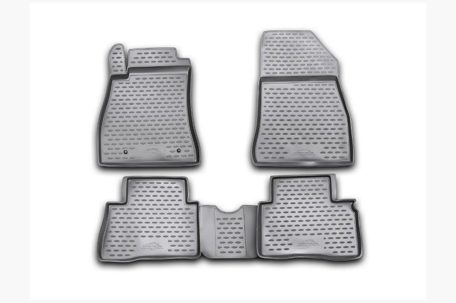 Nissan Juke 2010-2019 Gummimatten (Haken T/L) für Innenraum (4 Stk, Novline) Foto 1
