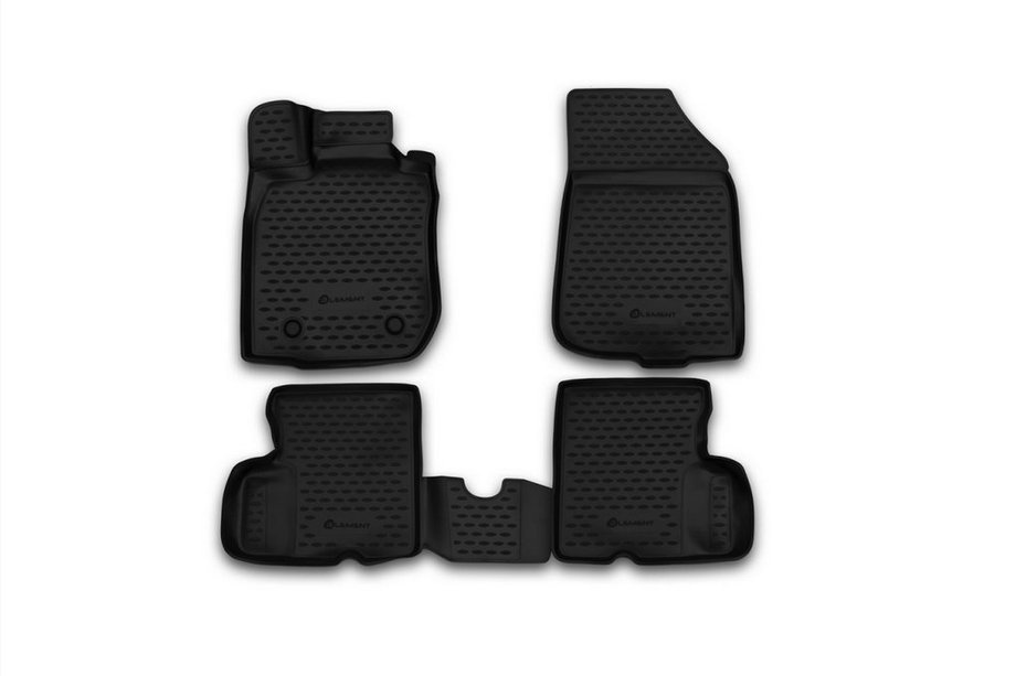 Nissan Terrano 2014- (2014-2016) 3D Gummimatten Innenraum (4 Stk, Novline) 2WD Image