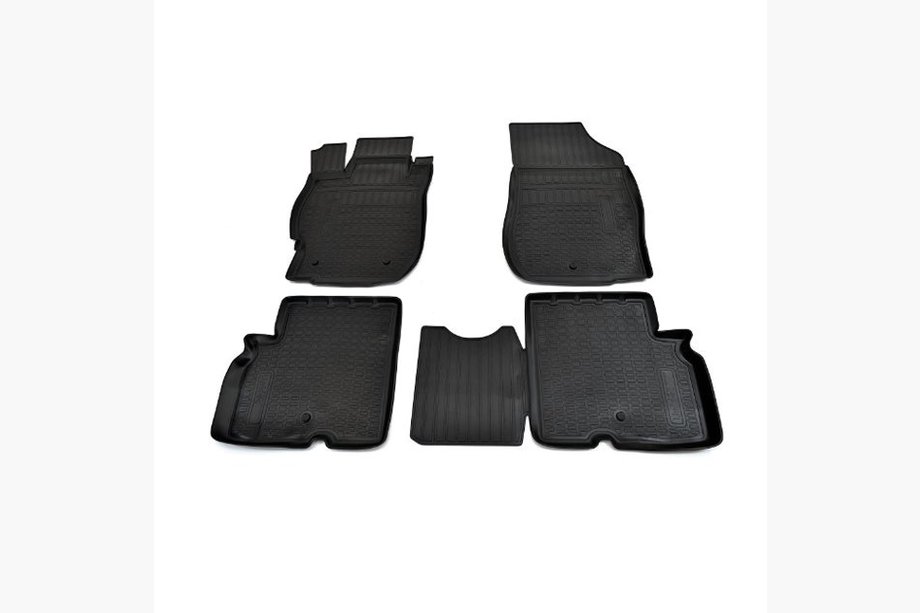 Nissan Almera N17 2012-2018 Gummimatten für den Innenraum (4 Stk, Novline) Image