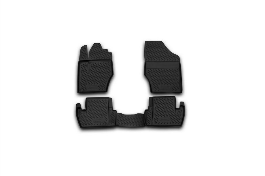 Peugeot 308 2007-2013 Gummimatten für den Innenraum (4 Stk, Novline) Image