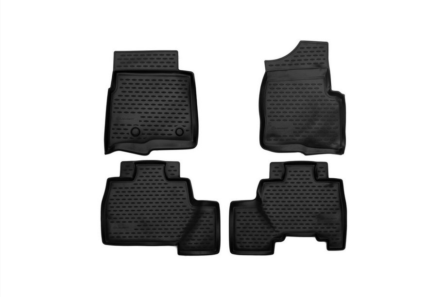 Ford F-150 2014-2021 Gummimatten Innenraum (4 Stk, Novline) Super Crew (2009-2014) Foto 1