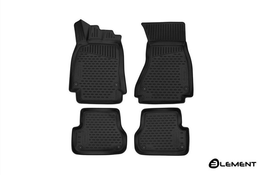 Audi A6 C7 2011-2017 3D Gummimatten für Innenraum (4 Stk, Novline, Sedan) Image