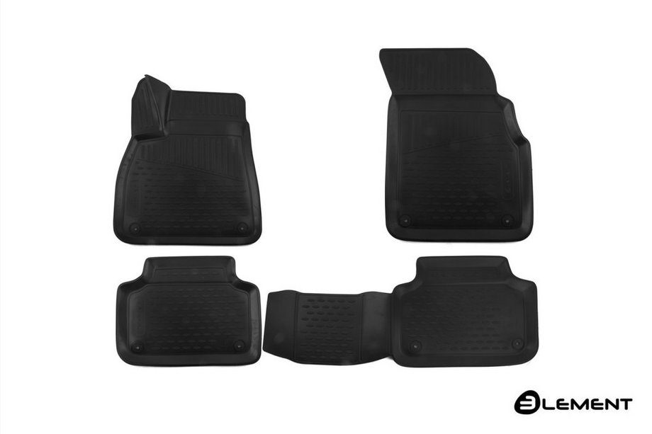 Audi Q7 2015–2026 3D Gummimatten für Innenraum (4 Stk, Novline) Image
