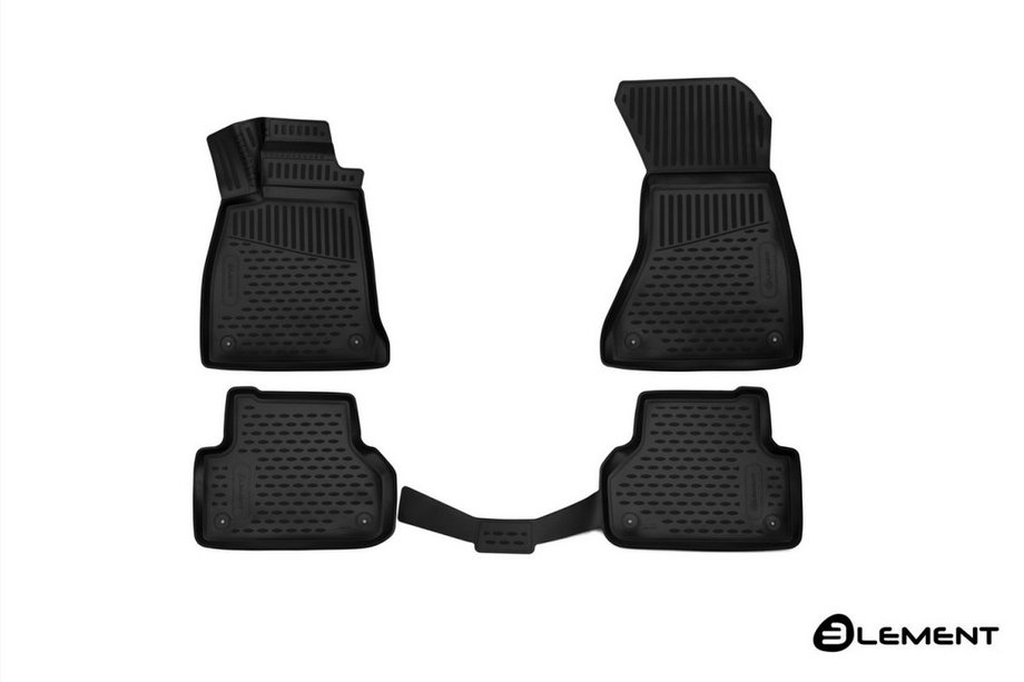Audi A5 2016-2025 3D Gummimatten für Innenraum (4 Stk, Novline) 4WD (Europa) Image