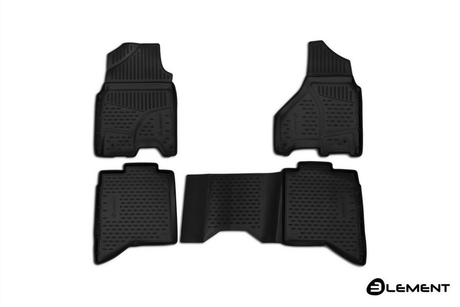 Dodge RAM (DT) 2018– 3D Gummimatten für Innenraum (4 Stk, Novline) Image