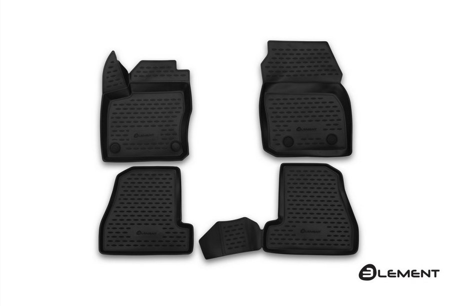 Ford Focus III 2011-2017 (2015↗) 3D Gummimatten für Innenraum (4 Stk, Novline) Image