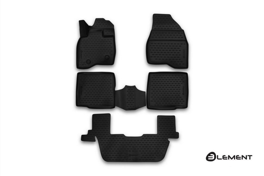 Ford Explorer 2011-2019 3D Gummimatten für Innenraum (5 Stk, Novline) Variante 1 Image