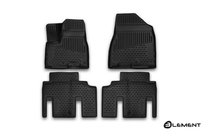 Kia Carnival 2002-2013 (2015↗︎) 3D Gummimatten Innenraum (4 Stk, Novline) VAN (für den kasachischen Markt) Foto 1