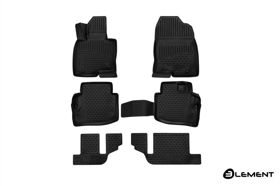 Mazda CX-9 2017- 3D Gummimatten für Innenraum (6 Stk, Novline) SUV Image