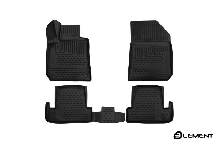 Peugeot 308 2014-2021 3D Gummimatten für Innenraum (4 Stk, Novline) Image