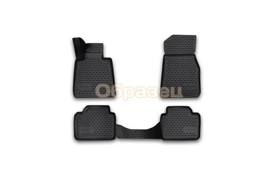 Citroen C-4 2010-2018 Gummimatten Innenraum (4 Stk, Novline) Variante 2 Image