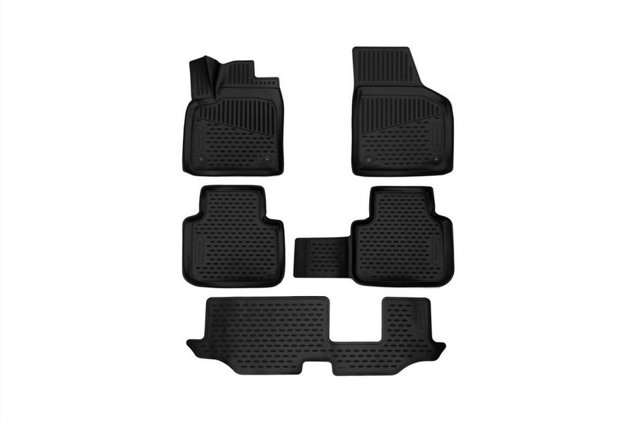 Volkswagen Atlas (Terramont) 2016- 3D Gummimatten für Innenraum (5 Stk, Novline) SUV Image