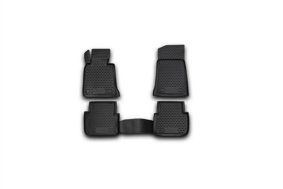 BMW 3 Series E46 1998-2006 Gummimatten für den Innenraum (4 Stk, Novline) Foto 1