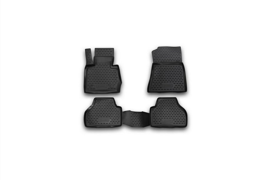 BMW X3 F25 2011-2018 Gummimatten für den Innenraum (4 Stk, Novline) Image