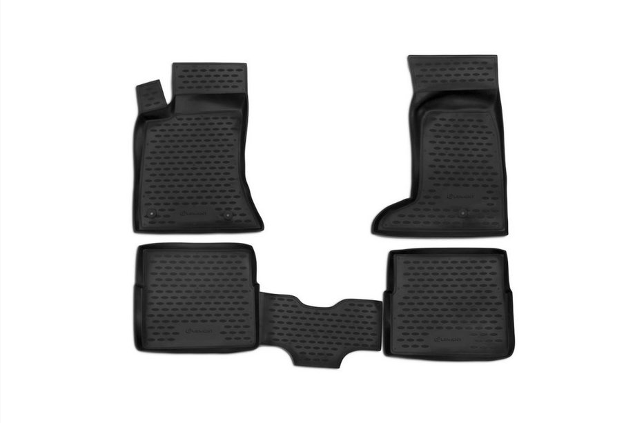 Cadillac SRX 2004-2009 (2004-2009) Gummimatten Innenraum (4 Stk, Novline) Image