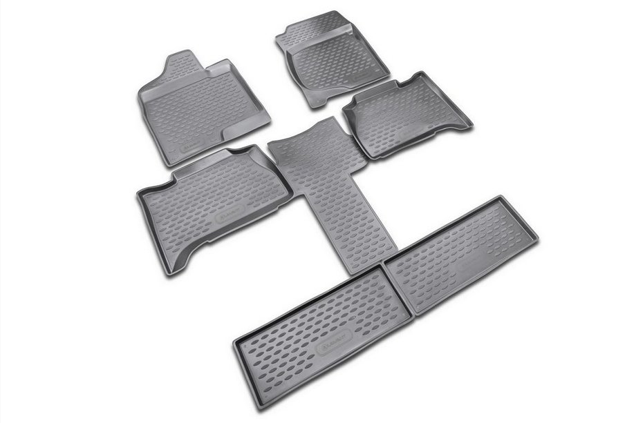 Chevrolet Tahoe 2014-2019 (2007-2015) Gummimatten Innenraum (6-teilig, Novline, Kapitan) Image