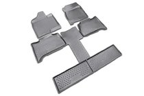 Chevrolet Tahoe 2014-2019 (2007-2015) Gummimatten Innenraum (6-teilig, Novline, Kapitan) Foto 1