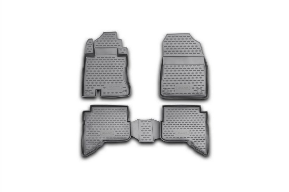 Daihatsu Terios 2006-2017 Gummimatten für den Innenraum (4 Stk, Novline) Foto 1