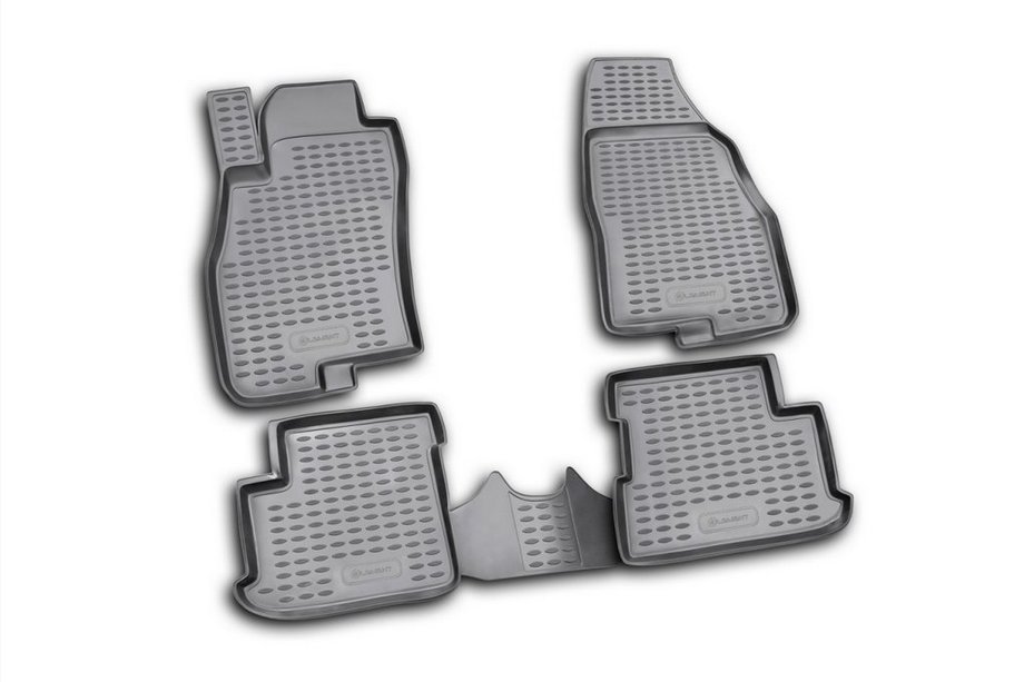 Fiat Punto Grande/EVO 2006-2018 (2006↗) Gummimatten Innenraum (4 Stk, Novline) 5D Image