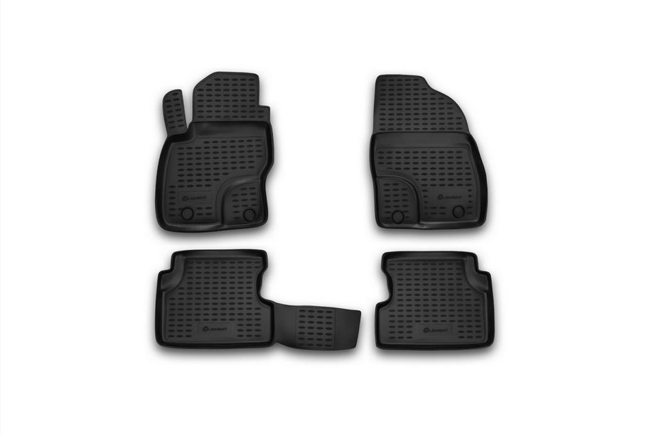 Ford Focus II 2005-2008 Gummimatten Innenraum (4 Stk, Novline) Variante 2 Foto 1