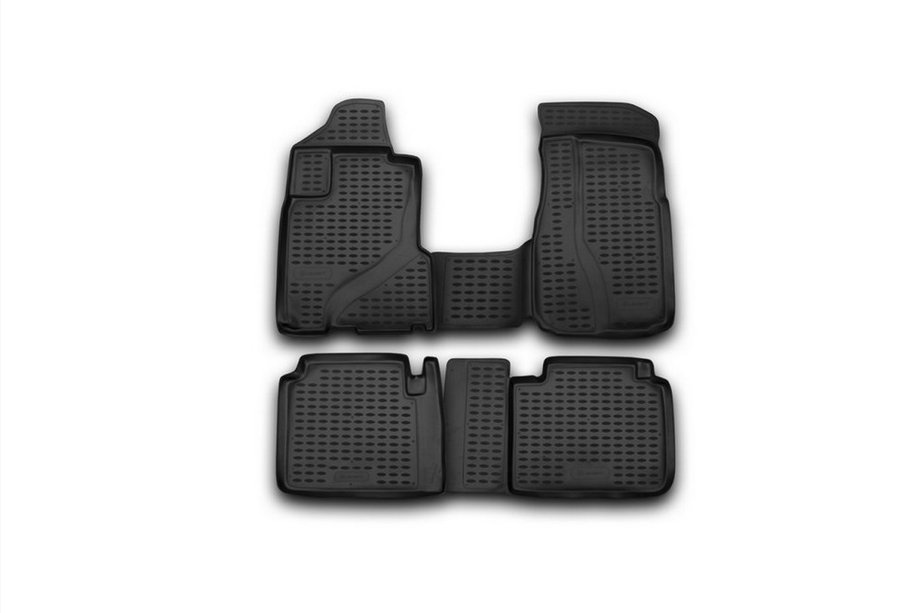 Honda CRV 2001-2006 Gummimatten für den Innenraum (4 Stk, Novline) Image