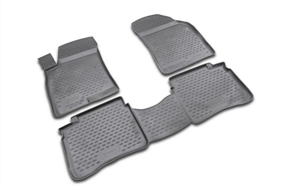 Hyundai Sonata EF 1998-2004 Gummimatten für den Innenraum (4 Stk, Novline) Image