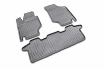 Hyundai Trajet 2000-2007 Gummimatten Innenraum (4 Stk, Novline) Schaltgetriebe Foto 1