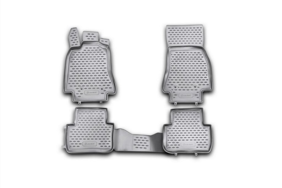 Jaguar XF 2009-2016 Gummimatten für den Innenraum (4 Stk, Novline) Image