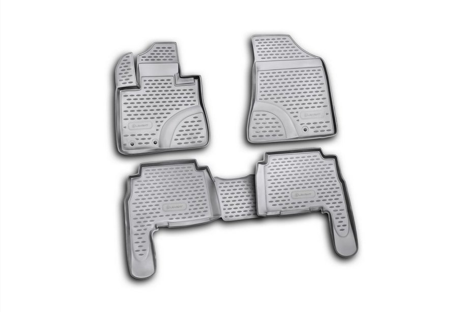 Kia Sorento II XM 2009-2014 (2009-2012) Gummimatten für Innenraum (4 Stk, Novline) Image
