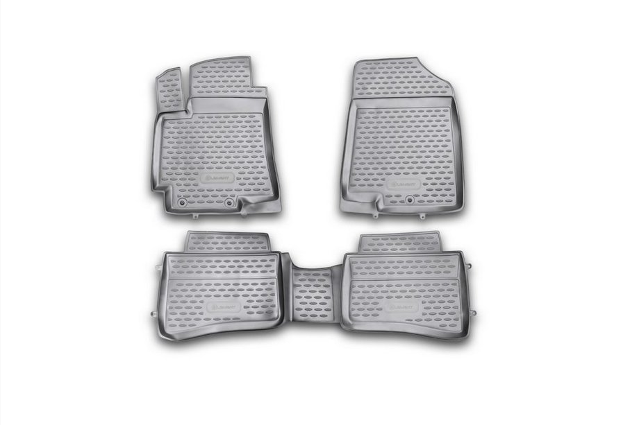 Kia Rio 2012-2017 Gummimatten für den Innenraum (4 Stk, Novline) Image