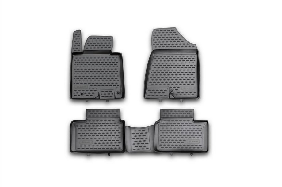 Kia Ceed 2012-2018 Gummimatten für den Innenraum (4 Stk, Novline) Image