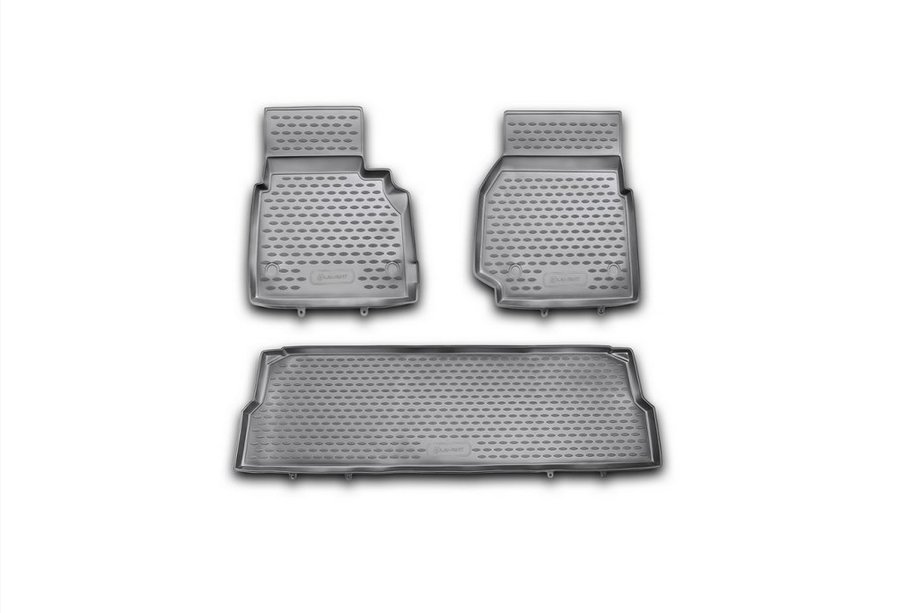 Land Rover Defender 1986-2016 Gummimatten Innenraum (3 Stk, Novline) 110/5D Image