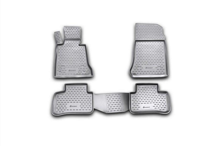 Mercedes GLK class X204 2008-2015 Gummimatten für den Innenraum (4 Stk, Novline) Image