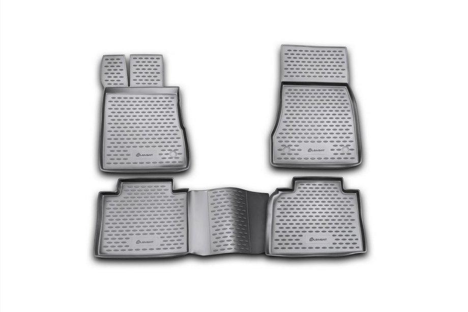 Mercedes S-class W220 1998-2005 Gummifußmatten Innenraum (4 Stk, Novline) Long Image