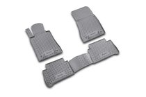 Mercedes E-class W211 2002-2009 Gummimatten Innenraum (4 Stk, Novline) Hinterradantrieb Foto 1