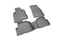 Mitsubishi Pajero Wagon III 1999-2006 Gummimatten für den Innenraum (4 Stk, Novline) 5D Foto 1
