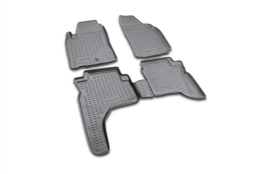 Mitsubishi Pajero Sport 1996-2007 Gummimatten für den Innenraum (4 Stk, Novline) Image