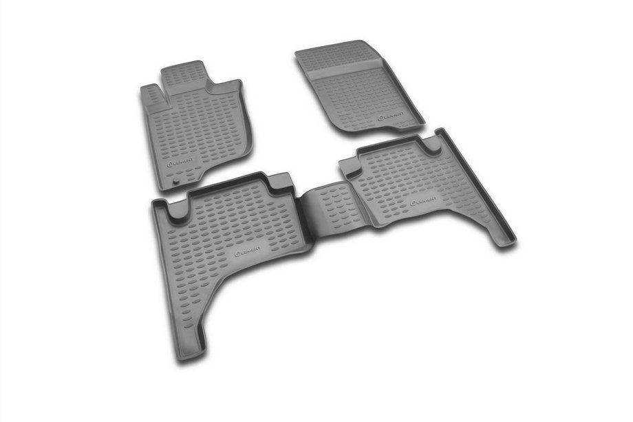 Mitsubishi L200 2006-2015 Gummimatten für den Innenraum (4 Stk, Novline) Foto 1
