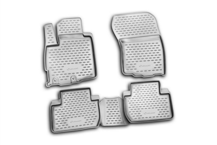 Mitsubishi Outlander 2006-2012 (2010↗) Gummimatten Innenraum (4 Stk, Novline) XL Foto 1