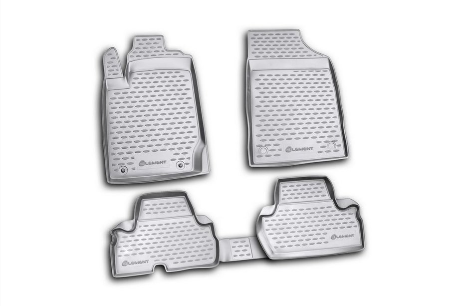 Mitsubishi L200 2006-2015 (2010-2015) Gummimatten Innenraum (4 Stk, Novline) 2D Foto 1