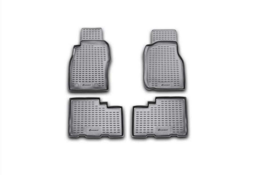Nissan Patrol Y61 1997-2011 Gummimatten für den Innenraum (4 Stk, Novline) Image