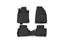 Nissan Tiida 2004-2011 Gummimatten Innenraum (4 Stk, Novline) Variante 1 Foto 1