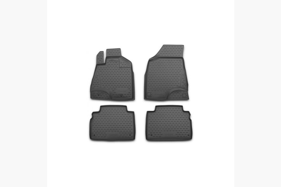 Nissan NP300 1999-2015 (2008↗) Gummimatten für den Innenraum (4 Stk, Novline) Image