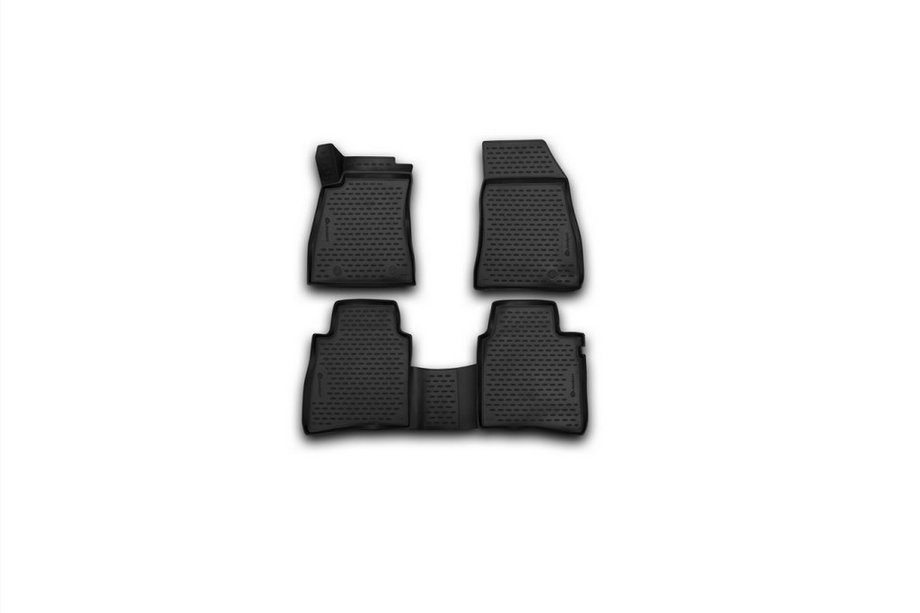 Nissan Tiida 2011-2014 (2015↗) 3D Gummimatten für Innenraum (4 Stk, Novline) Foto 1