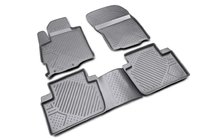 Peugeot 4007 2007-2013 Gummimatten für den Innenraum (4 Stk, Novline) Foto 1