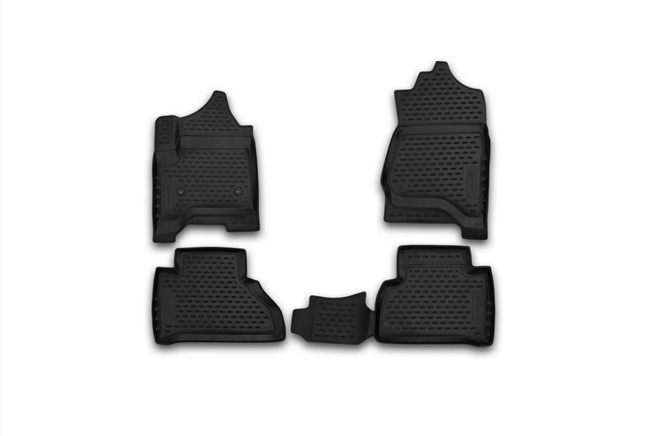 Chevrolet Tahoe 2014-2019 (2015↗) 3D Gummimatten für Innenraum (4 Stk, Novline) Foto 1