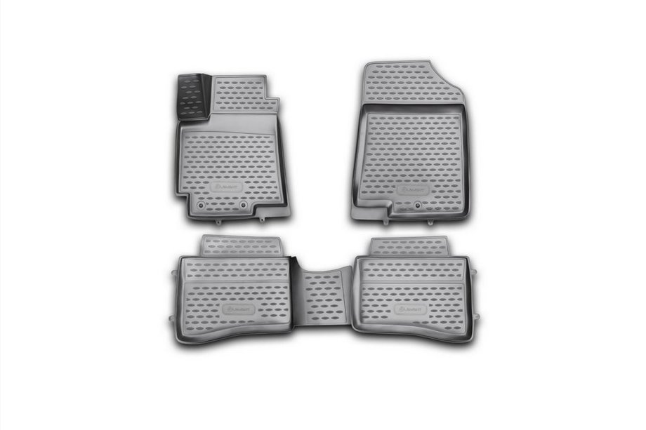 Kia Rio 2012-2017 3D Gummimatten für Innenraum (4 Stk, Novline) (UB) Image