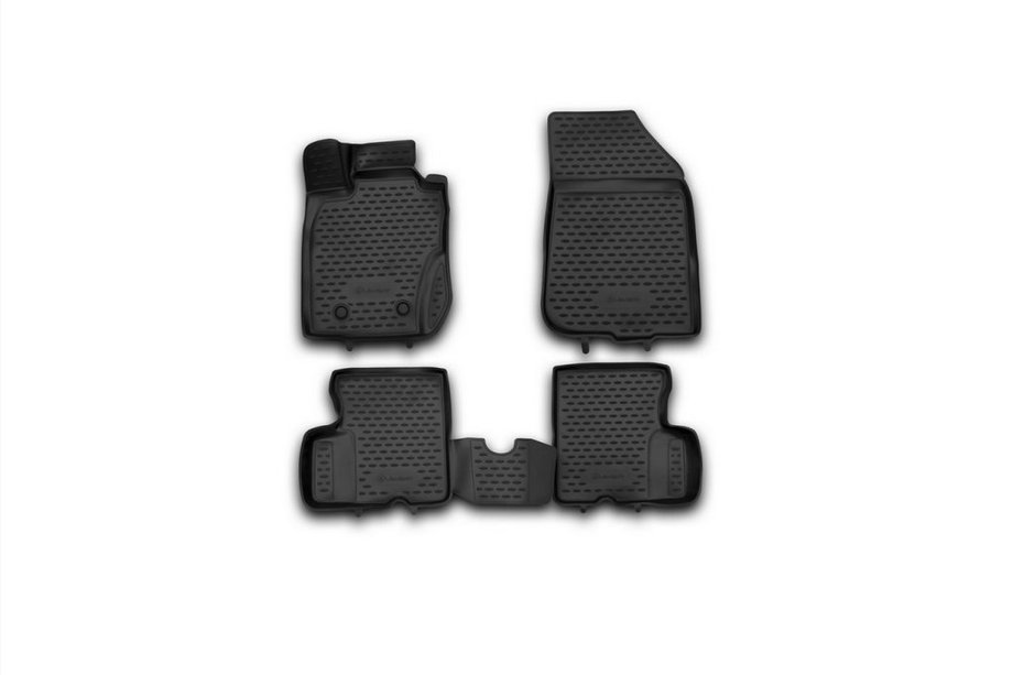 Renault Duster 2008–2017 (2011-2015) 3D Gummimatten Innenraum (4 Stk, Novline) 4WD Image